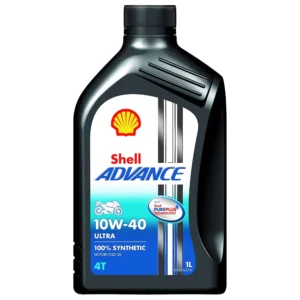 Shell Advance AX7 4-Stroke 10W-40 Motorcycle Engine Oil 1L