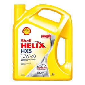 Shell Helix HX5 15W-40 Premium Multi Grade A3/B3 Engine Oil 5L