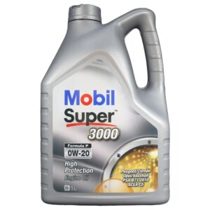 Mobil Super 3000 Formula P 0W-20 Engine Oil 5L