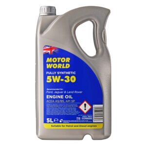 Motor World 5W-30 A5/B5 Ford Fully Synthetic Engine Oil 5L